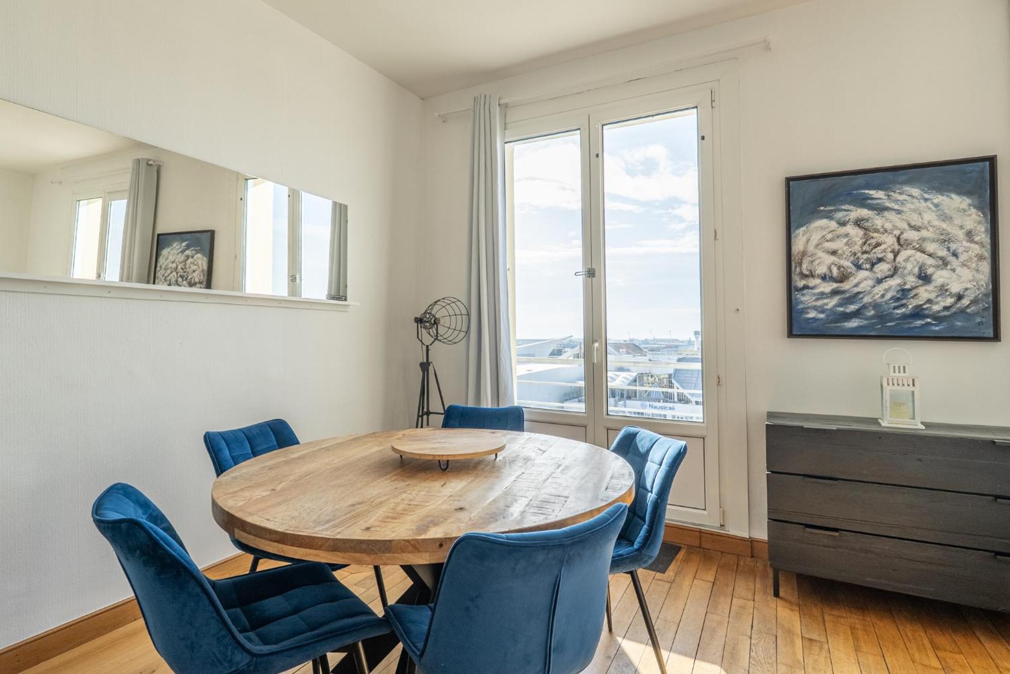Superbe Vue Mer Face A Nausicaa Boulogne-sur-Mer Exterior photo