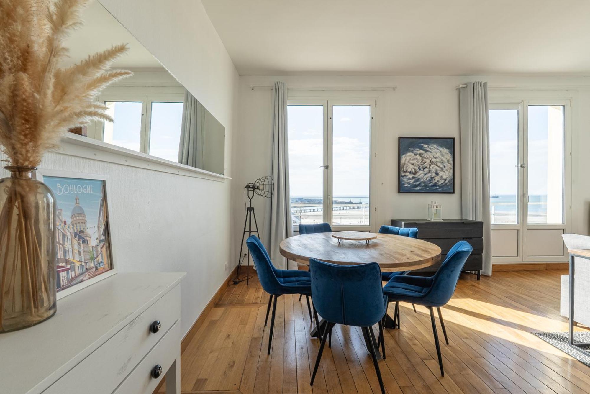Superbe Vue Mer Face A Nausicaa Boulogne-sur-Mer Exterior photo