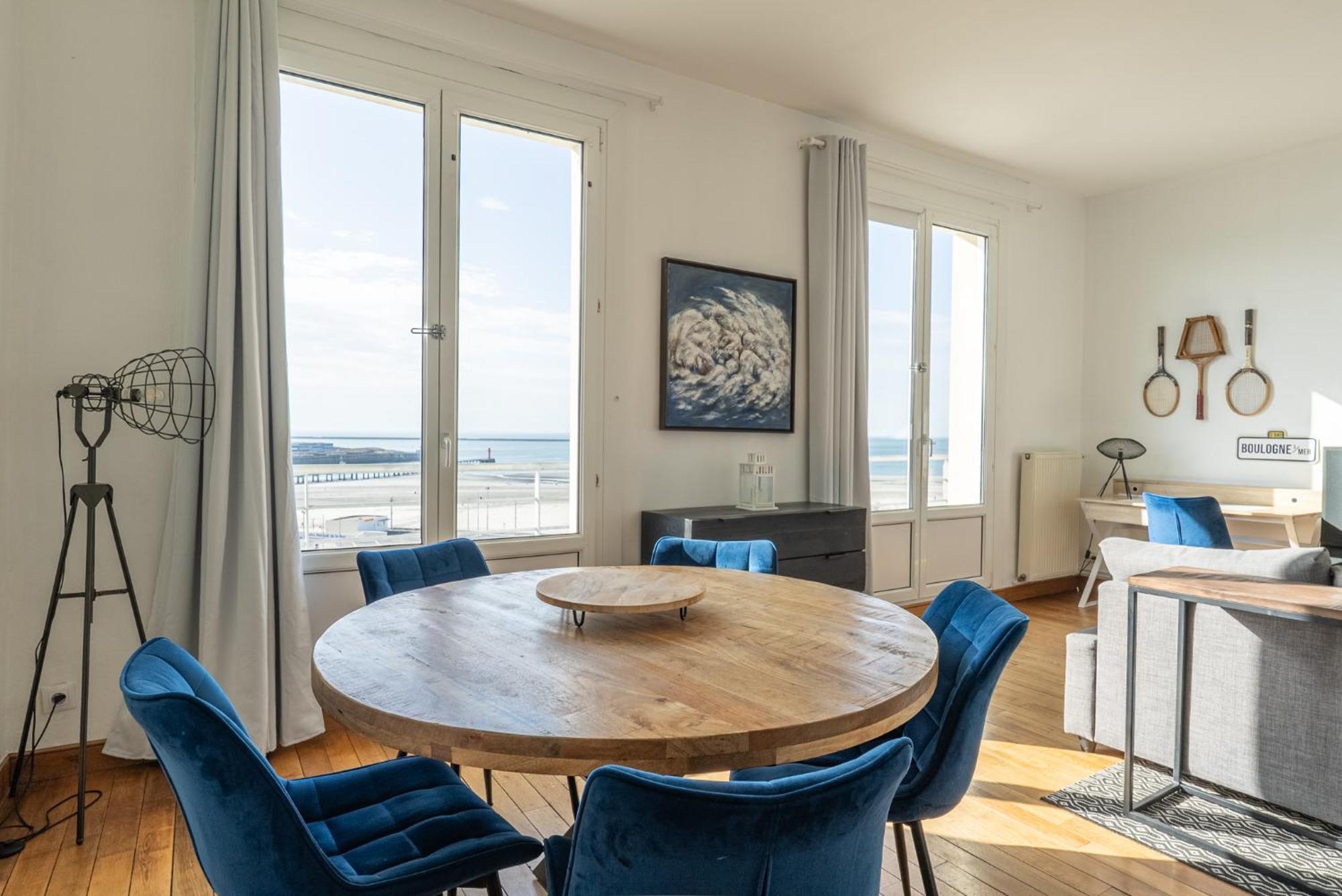 Superbe Vue Mer Face A Nausicaa Boulogne-sur-Mer Exterior photo